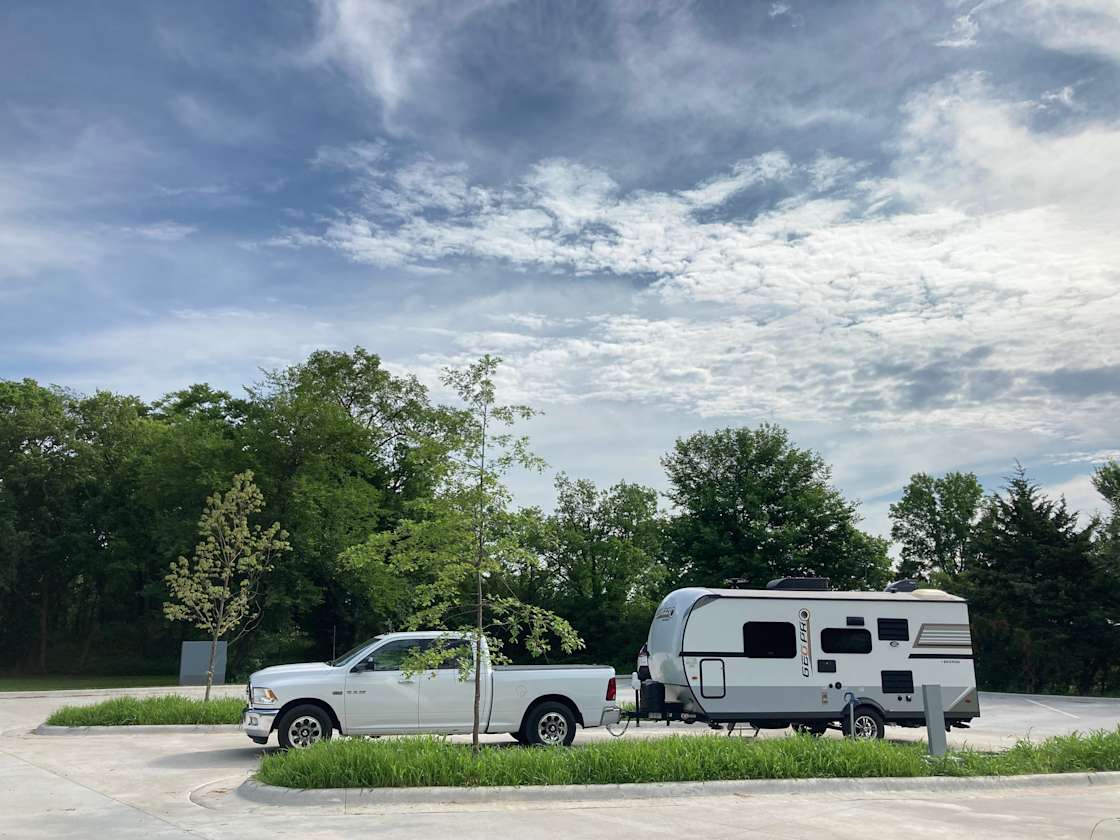 BaseCamp Humboldt Hipcamp in Humboldt, Kansas