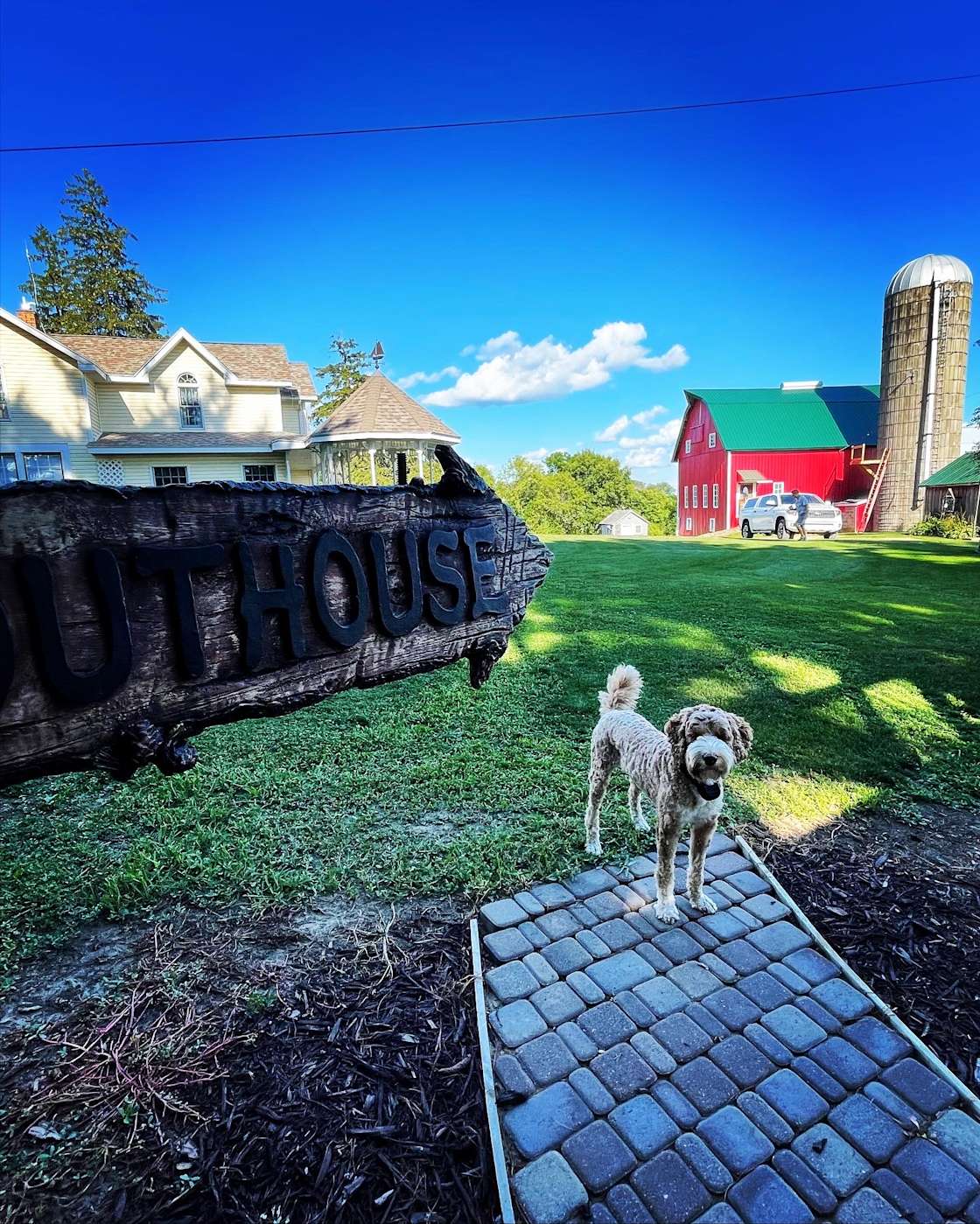 Shiloh Farms Treehouse Hipcamp in Mount Sterling, Wisconsin