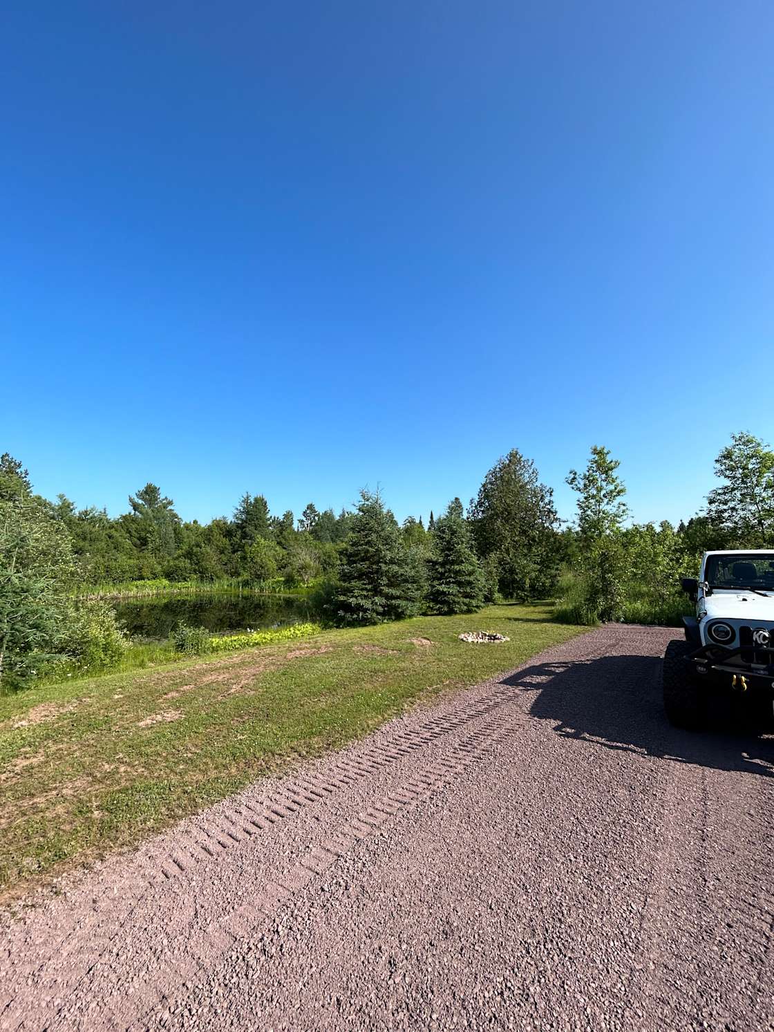 Tapiola Homestead Hipcamp in South Range, Michigan