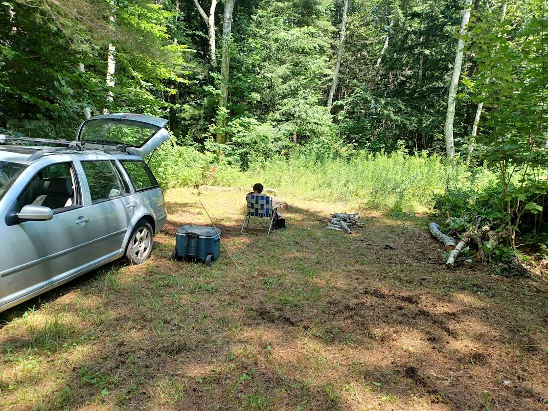 Four Leaf Camps Hipcamp in Dexter, Maine