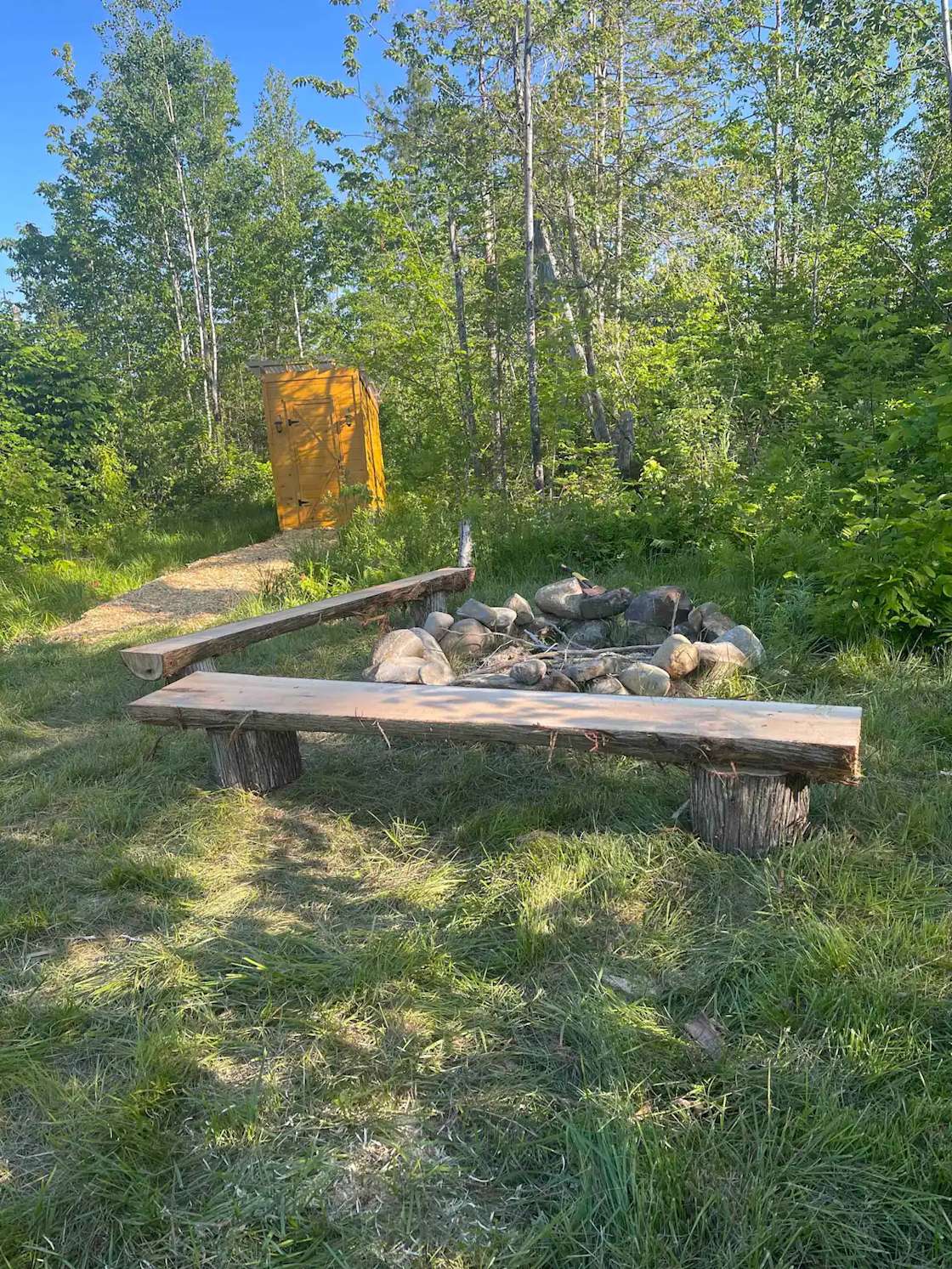 Four Corners Cabins Hipcamp in Howland, Maine