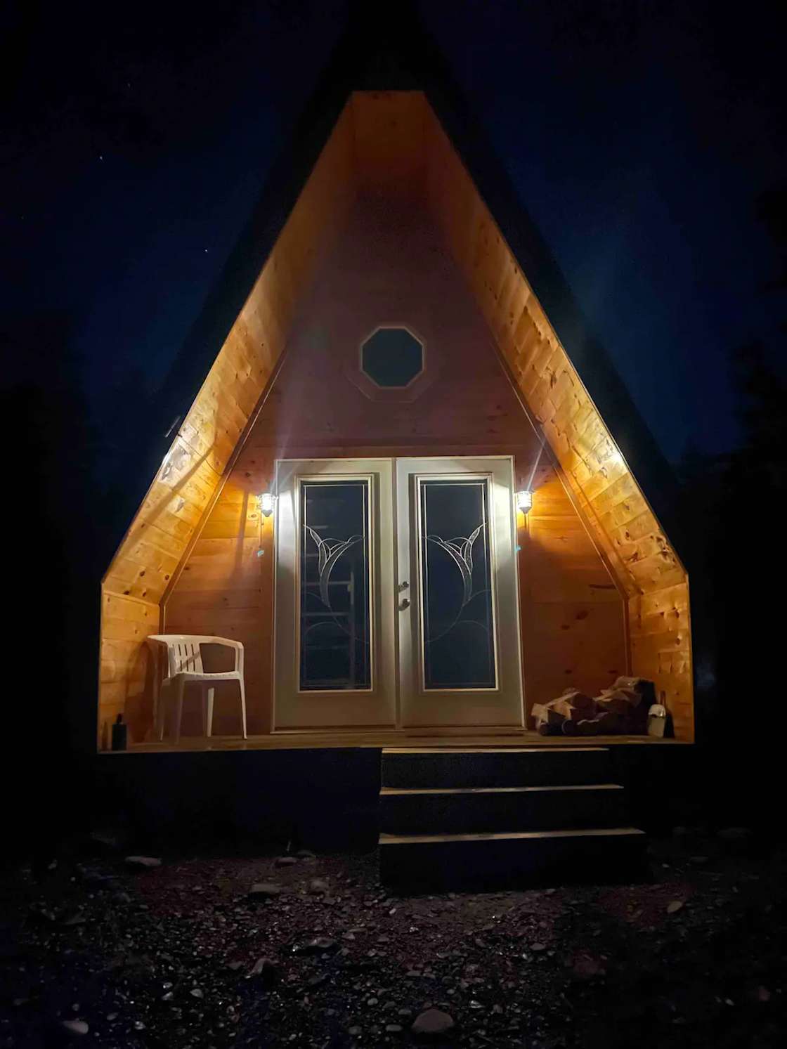 Four Corners Cabins Hipcamp in Howland, Maine