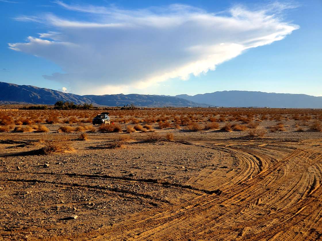 The Wonder Valley Oasis Hipcamp in Twentynine Palms, California