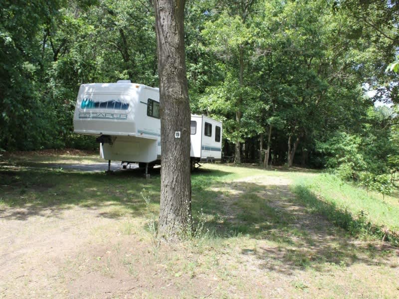 Wolf Lake Resort and Campground - Hipcamp in Muskegon, Michigan