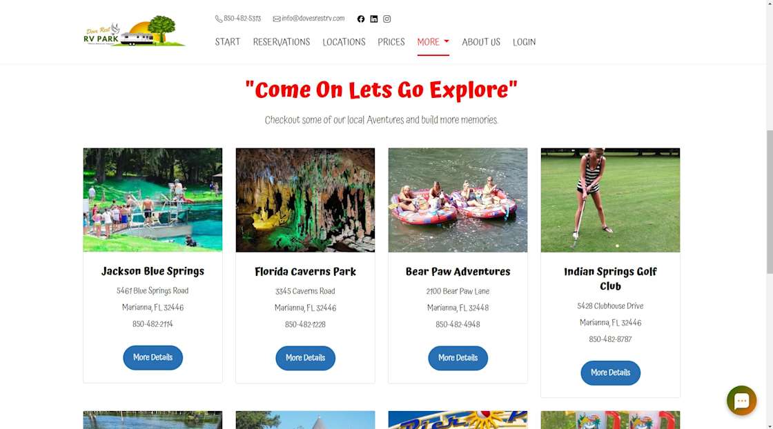 Dove Rest Hipcamp in Cypress, Florida