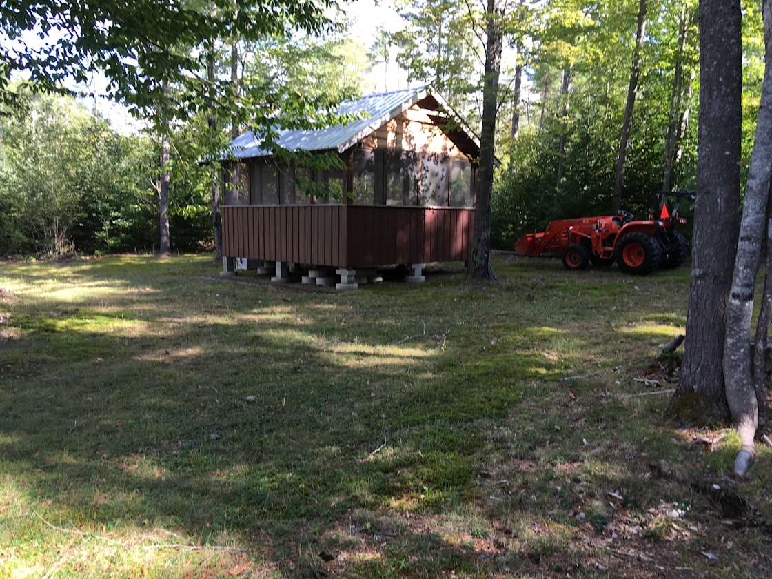 AGAPE ACRES. / OUTPOST Hipcamp in Buckfield, Maine
