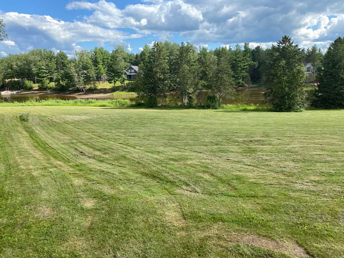 Waterfront Secluded Relaxing Field Hipcamp in Upper Rexton, New Brunswick