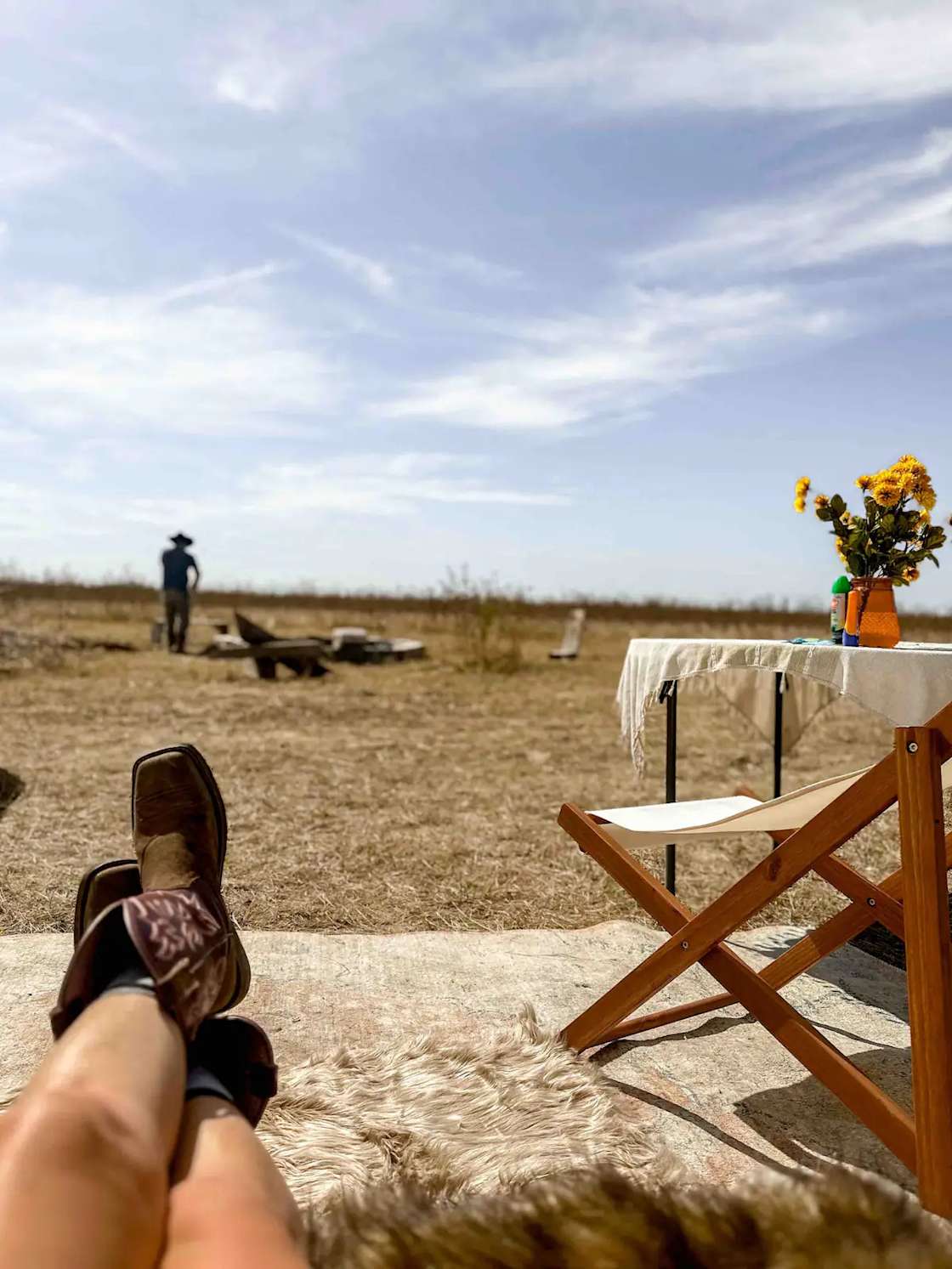 The Wrangler Ranch Hipcamp in Colorado
