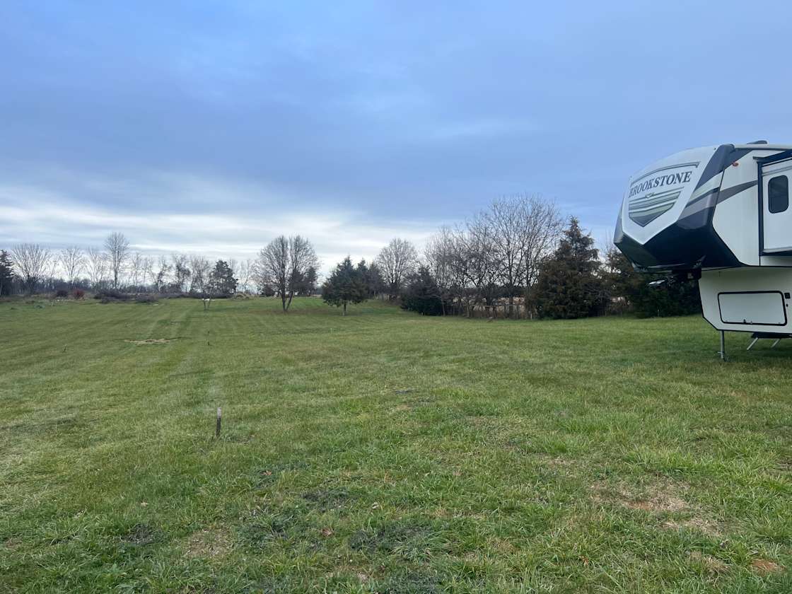 Papa's Campsite Hipcamp in Martinsburg, West Virginia