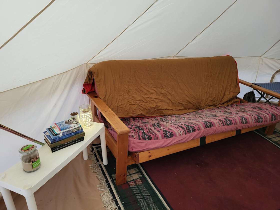 Serenity In The Woods Hipcamp in Thomasburg, Ontario