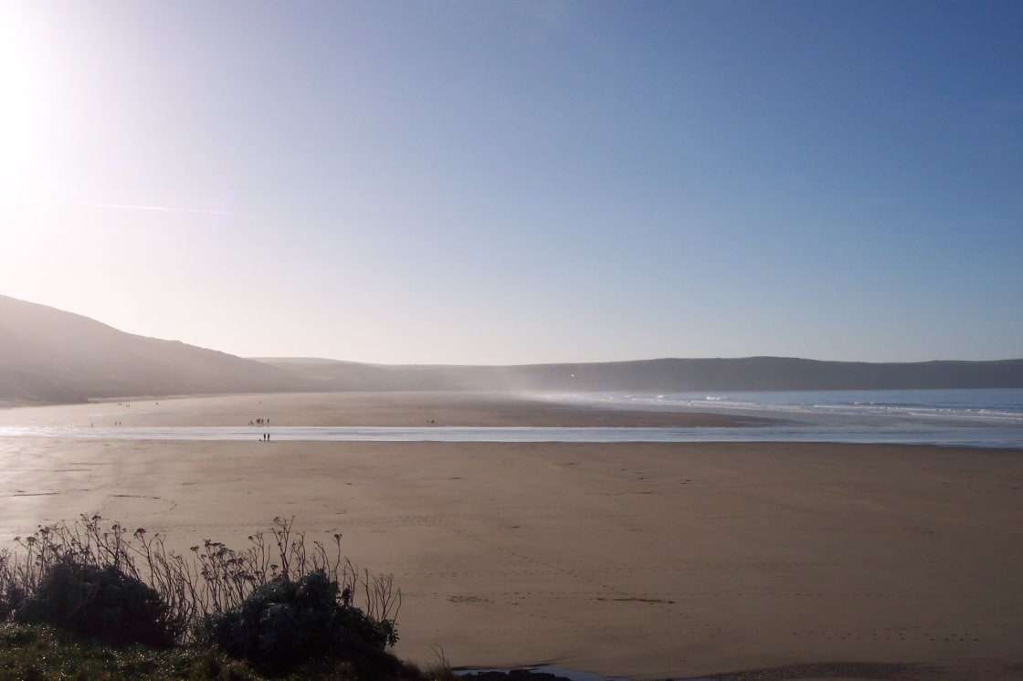 North Devon's fabulous sandy, surfing beaches are all within easy reach.