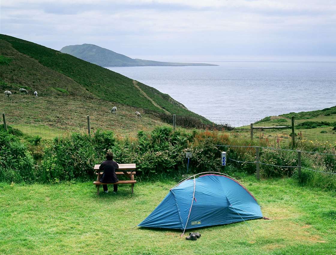 It almost seems as though Mynydd Mawr lies on the very edge of the known world, at the far western tip of the Llyn Peninsula.