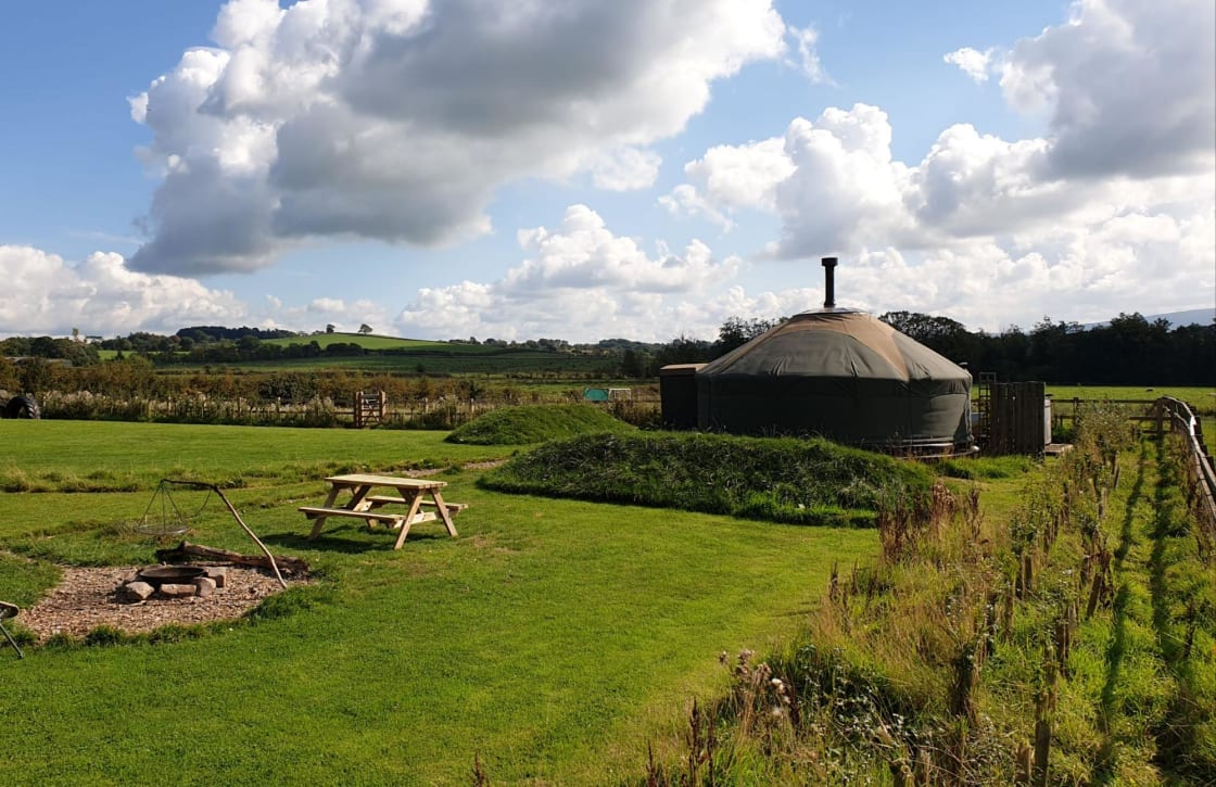 Hadrian's Wall Country Yurts - the site