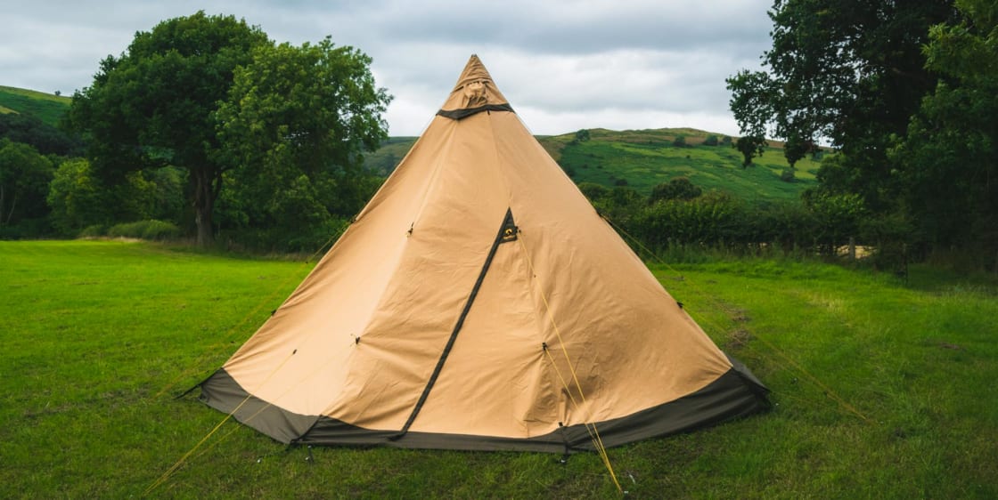 Wild camping pitch
