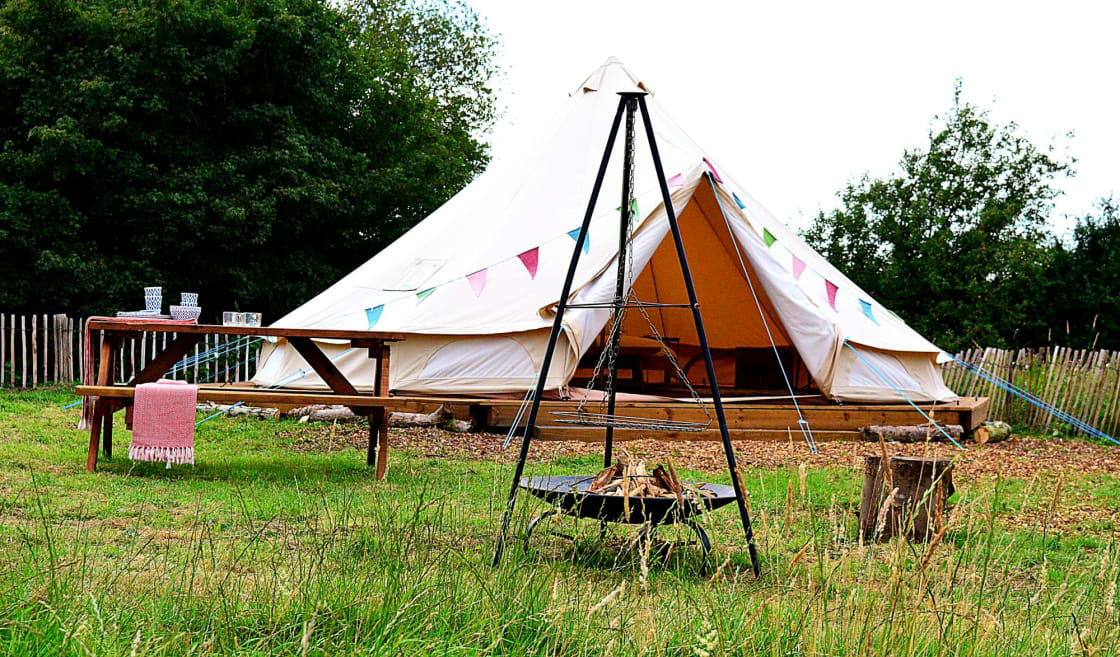 Bell Tent Glamping Pitches