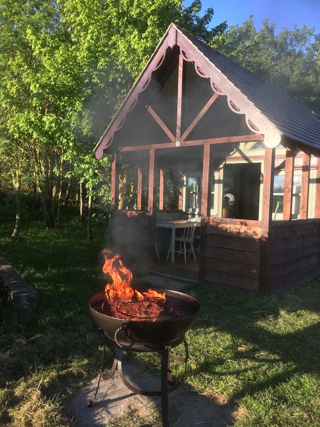 The Billy Goat Cabin at Broadmeadow Farm