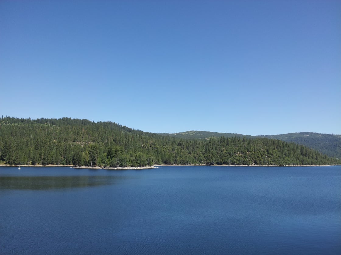 the photo that Hipcamp posted as representing Cherry Valley campground is not correct.  That is not a photo of Cherry Lake, which is next to Cherry Valley Campground.  I've included a photo of Cherry Lake, taken from the Dam road. 