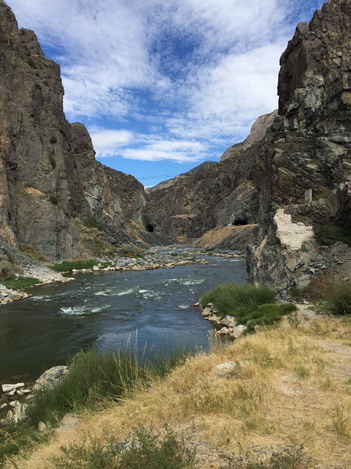 Wind River looking downstream