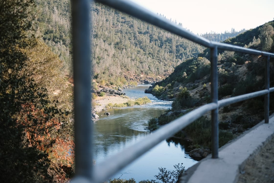 Auburn is only 45 minutes away and you can walk across the No Hands Bridge or hike the nearby trails along the American River. 