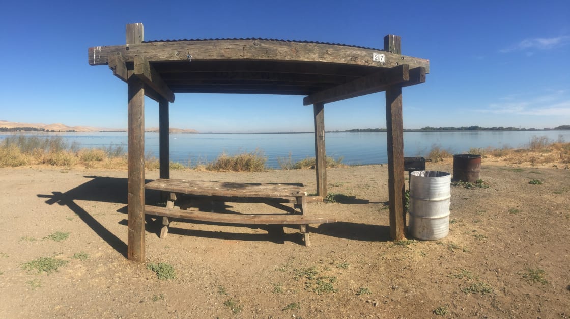 The primitive campsites are just about everything a campsite needs - table, grilll, fire pit, shade, wildlife, conveniently located near the I5 for those trips throughout California as a stopover 