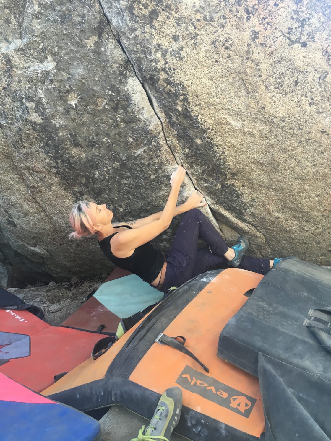 Awesome bouldering