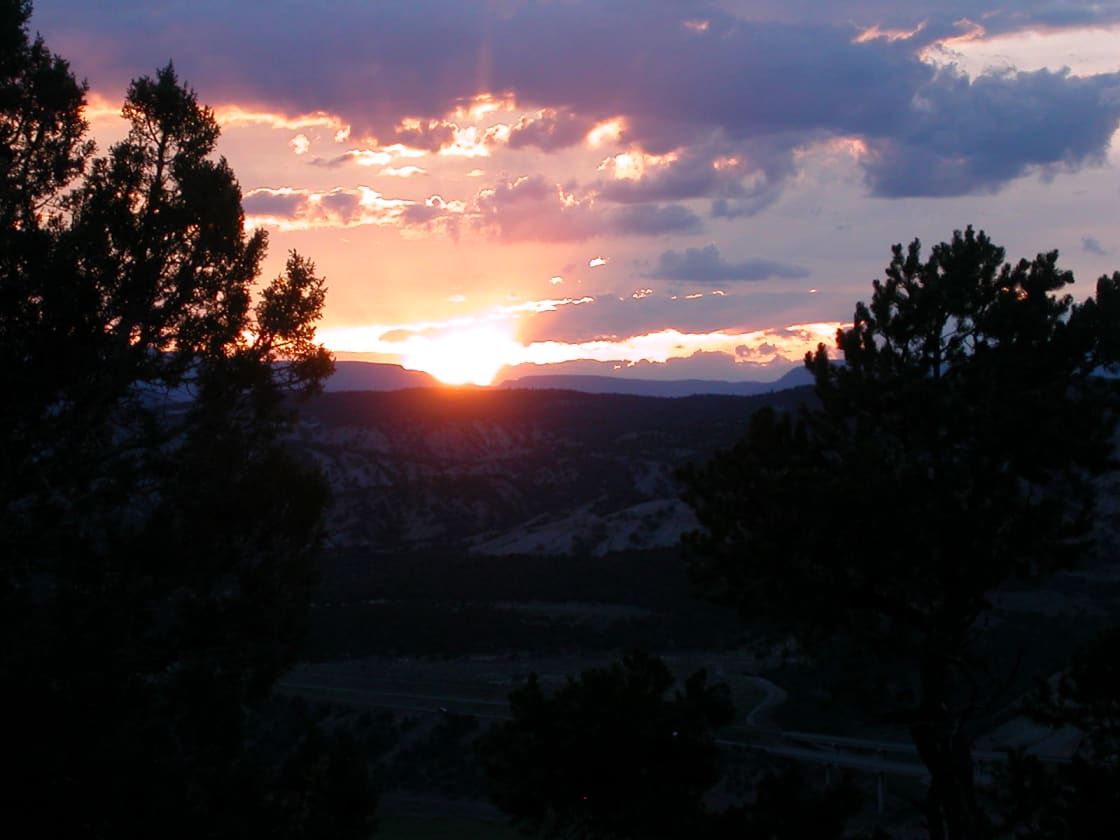 Another beautiful Vail, Colorado sunset!
