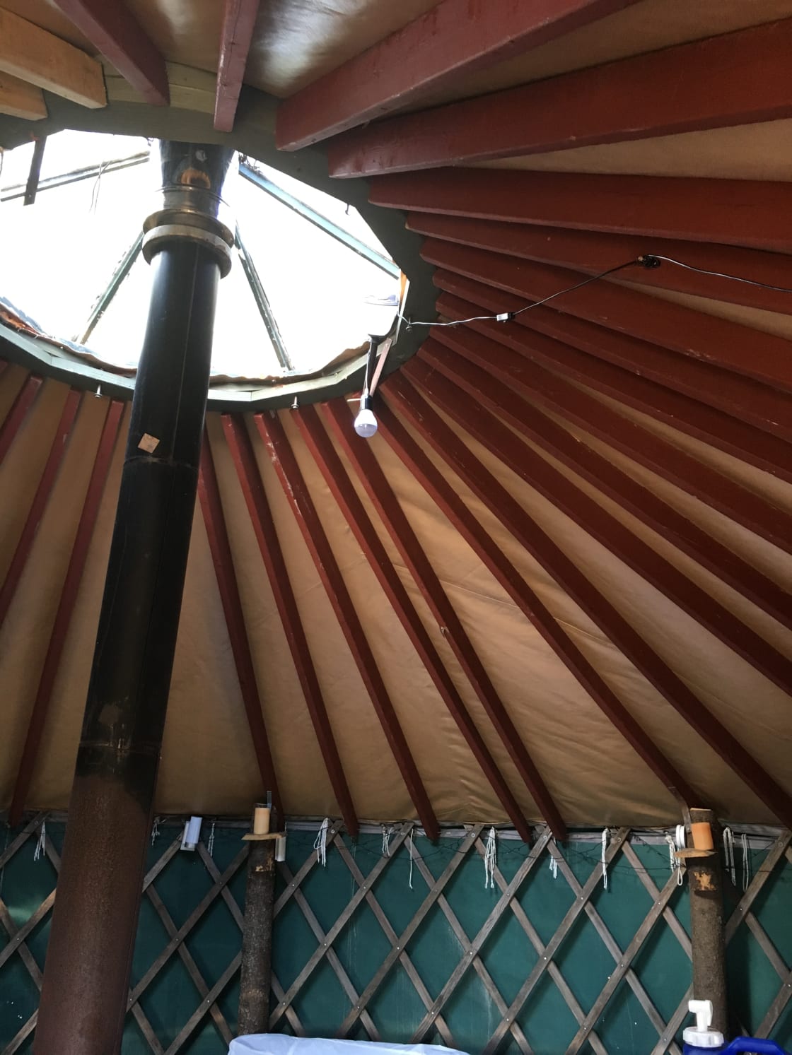 Mountain yurt W/views n privacy