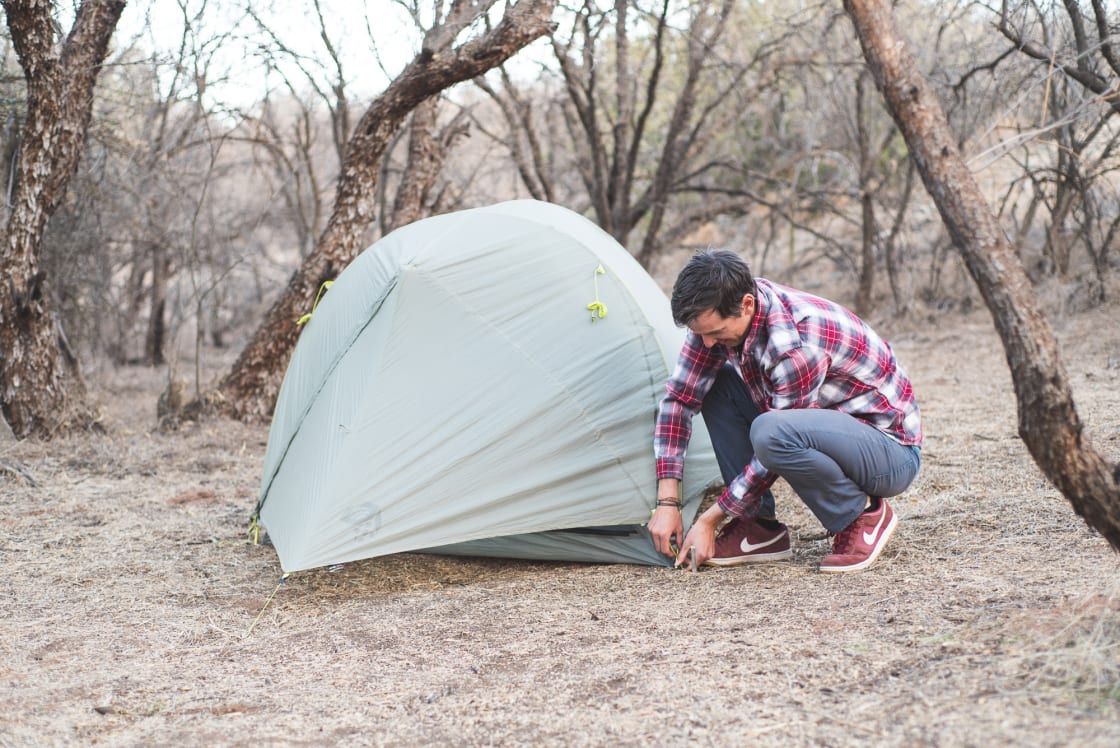 Pitch your tent under the mesquite.