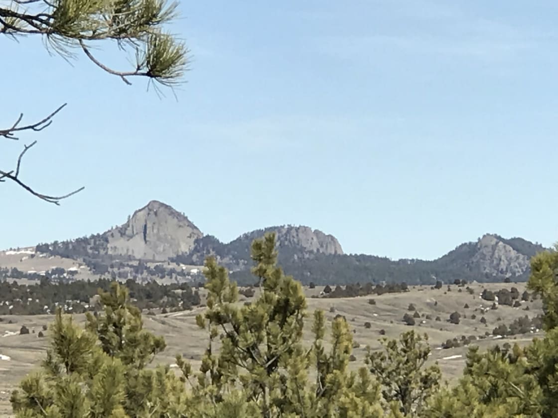 The view of the Little Missouri Buttes