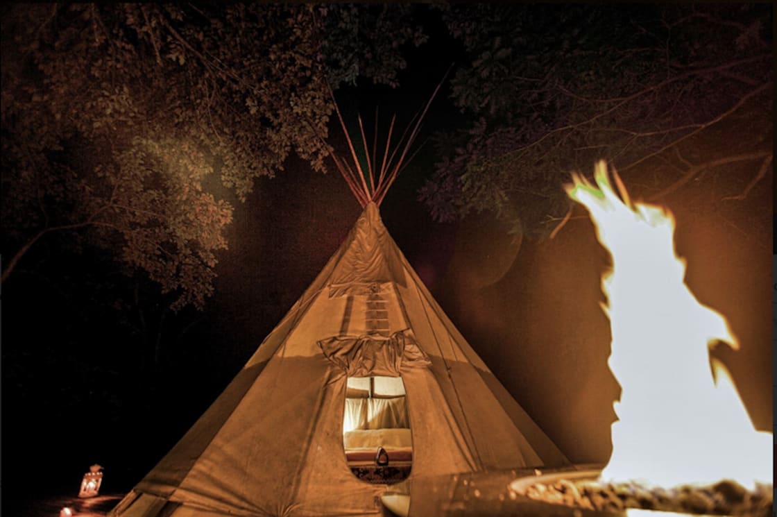 Treat yourself to an unforgettable night in the Midwest’s coolest lodge. A night in the Tipi should be on everyone’s bucket list. 