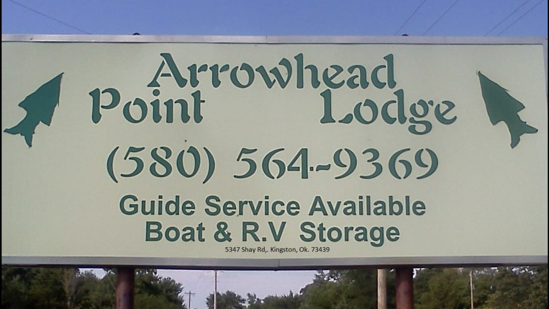 Arrowhead Point Lodge is excited to meet all our guests! Come stay and soak up the Lake Life. Life just doesn't get any better. Unless you catch that 20 lb. striper!!