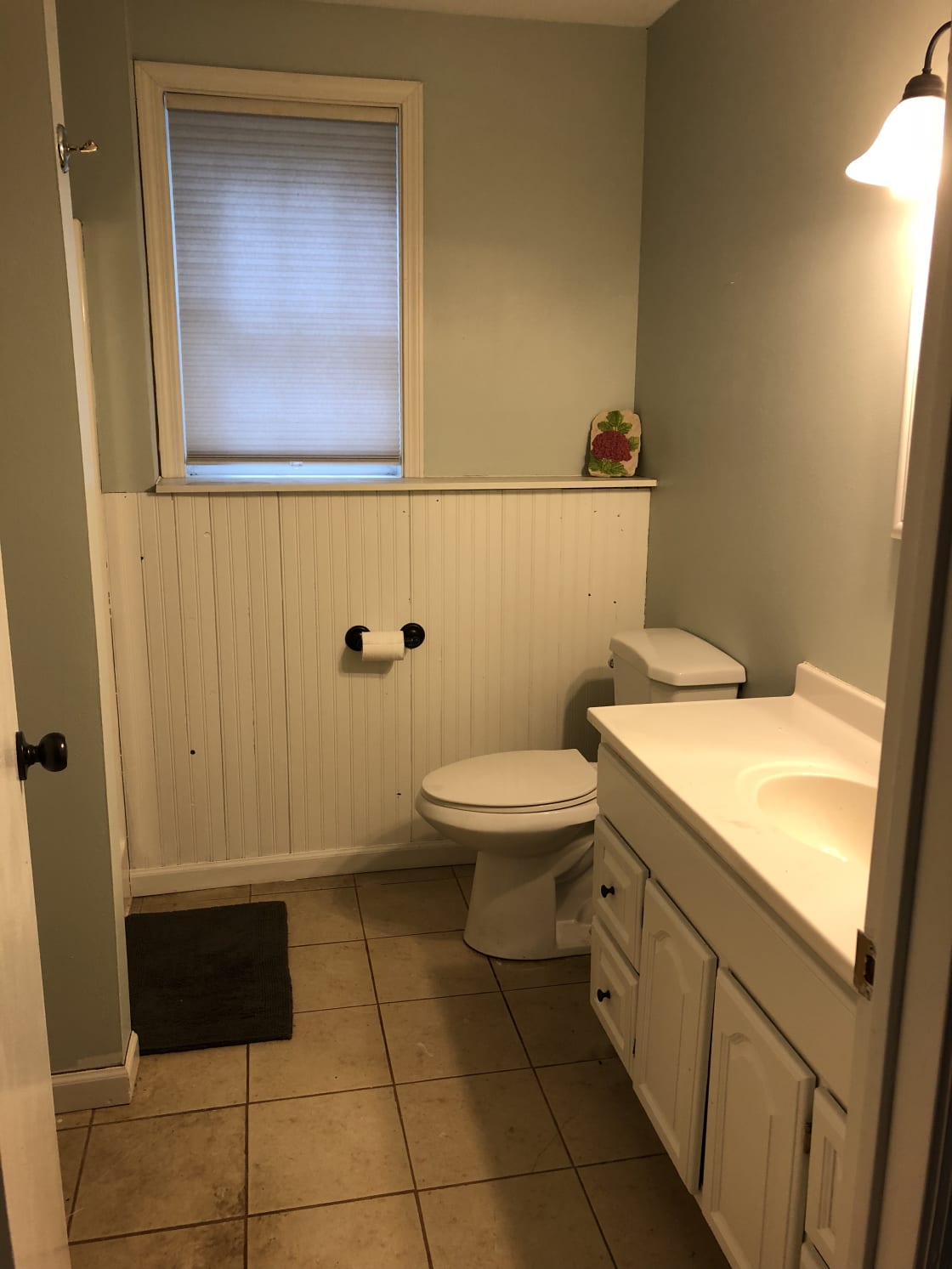 The guest bathroom 