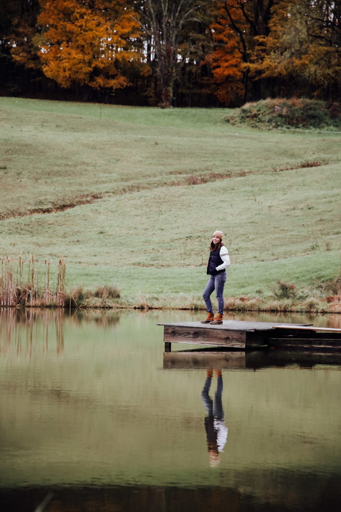 The pond was a great place for reflection. *pun intended*