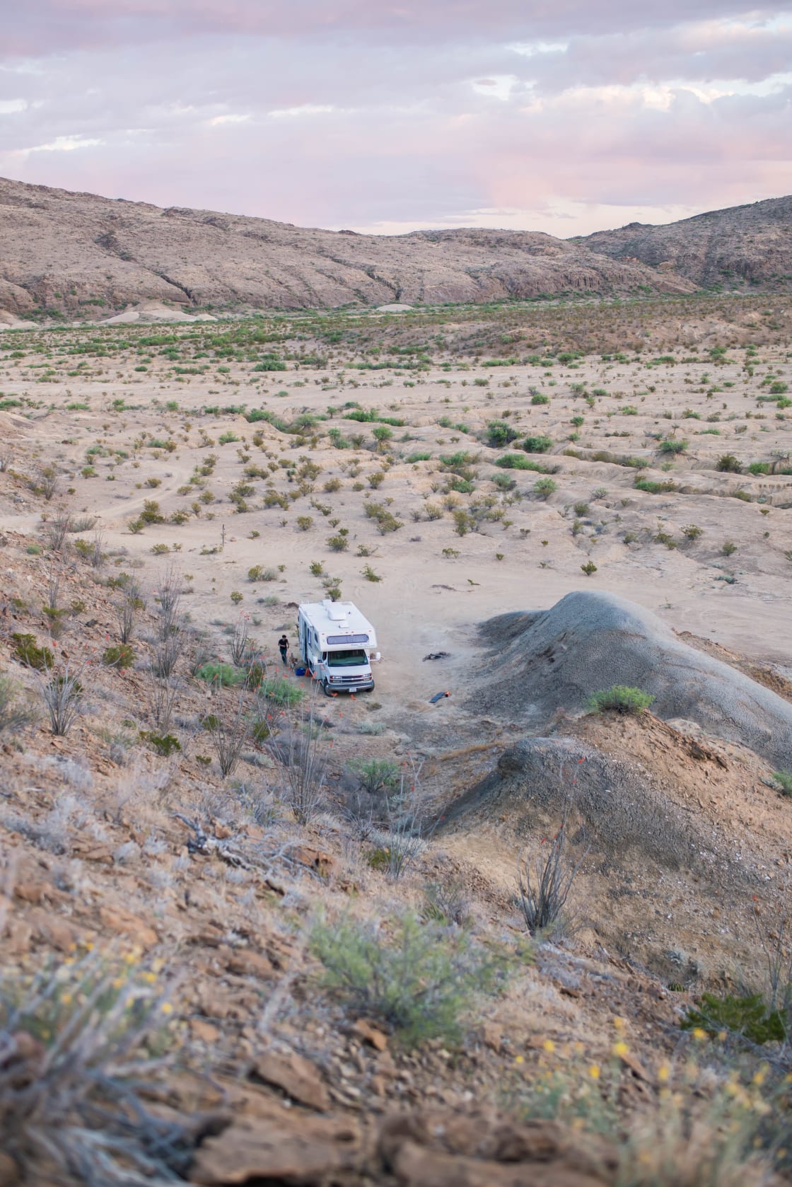 We tucked our rv in this perfect secluded campsite
