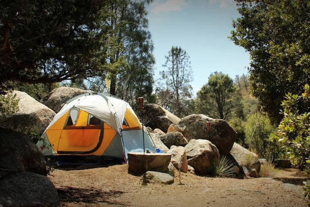 This campsite is called Juniper.  We rent tents like this too.