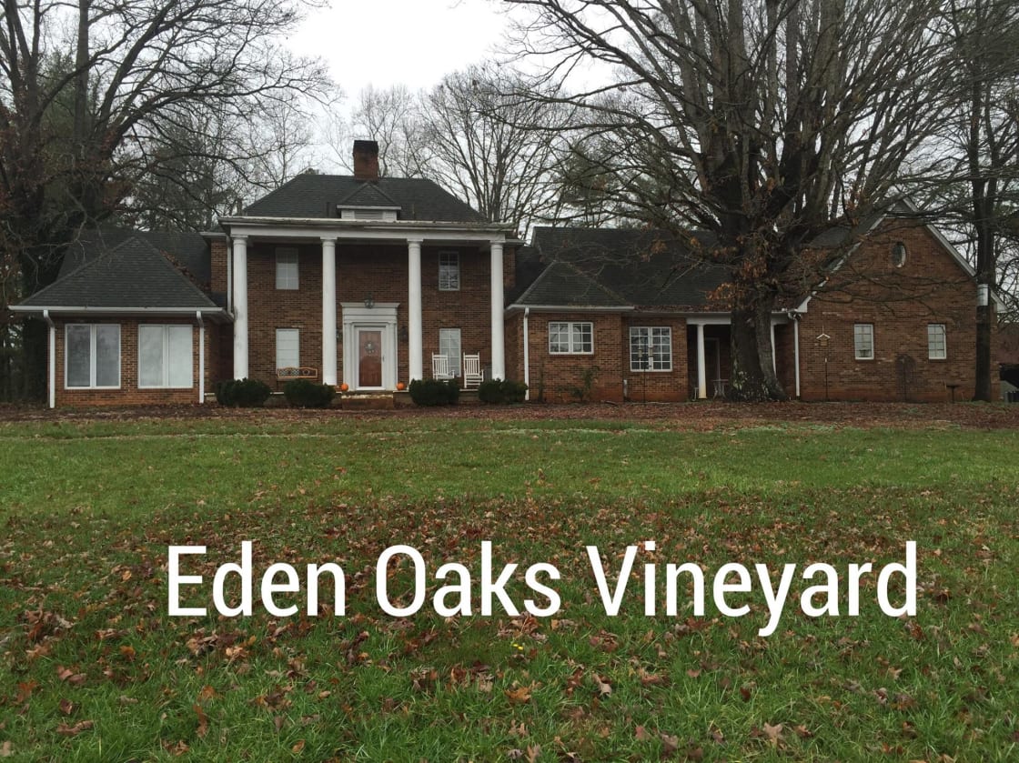 Our house at Eden Oaks Vineyard.  Built in 1910.