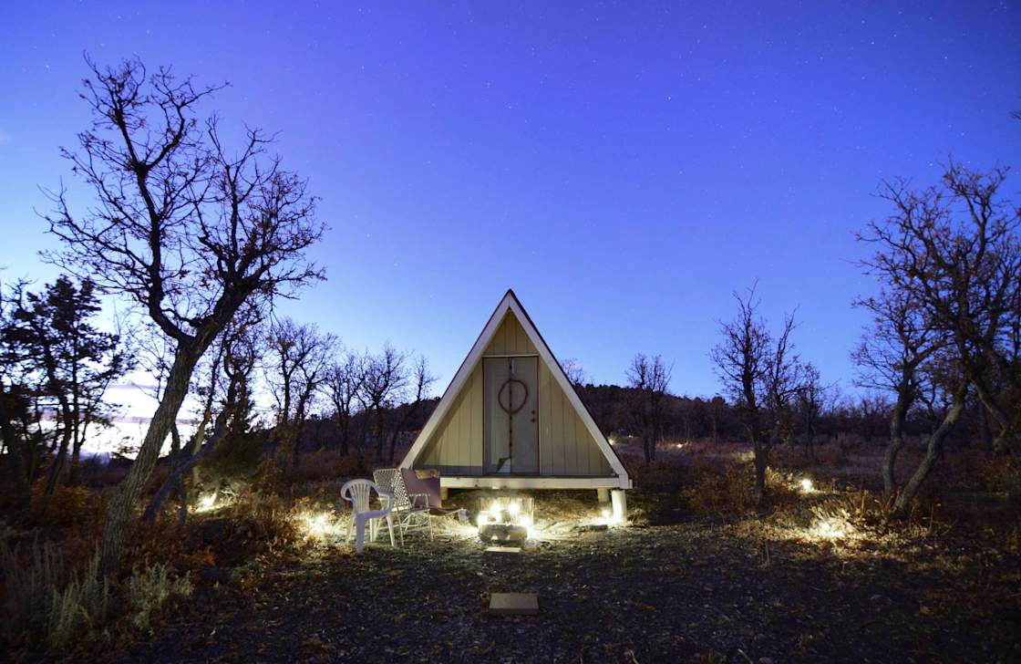 Hudsons Tiny Glamping Shed