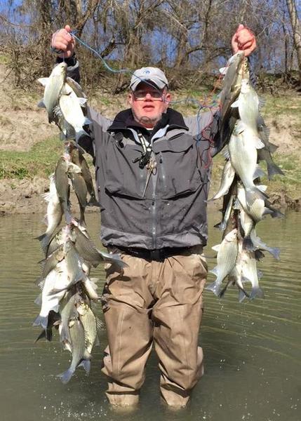 Some of the best white bass fishing in Texas!