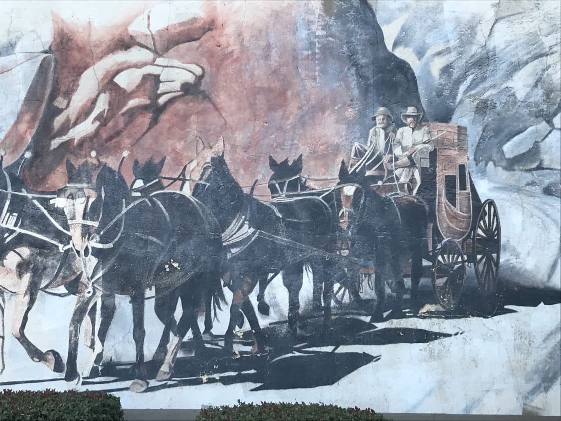 One of Banning's downtown murals 