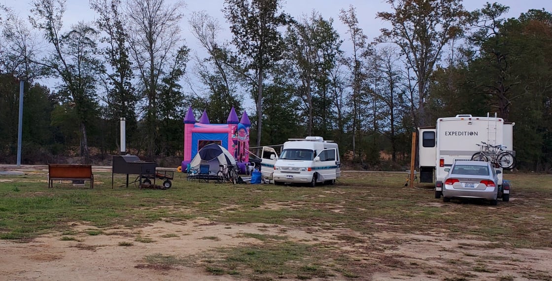If there is a group of children, we try to have an onsite bounce house. Please let us know in advance if there is going to be a group of children traveling with you.