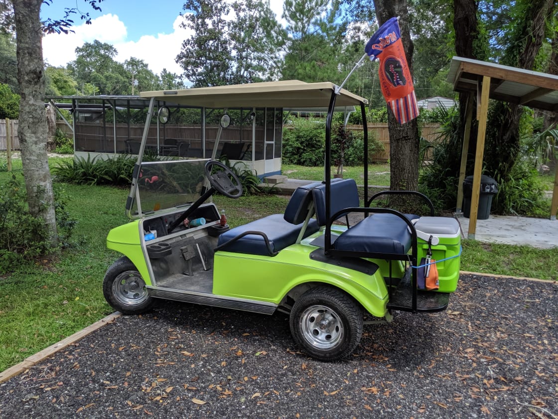 Bring your golf cart and check out the neighborhood!