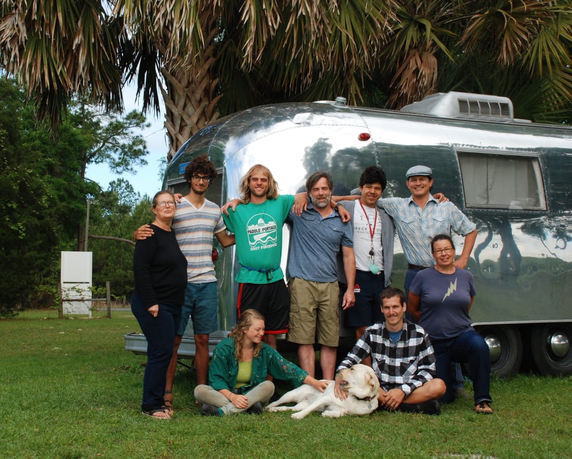 RV's welcome, especially classic Airstreams!