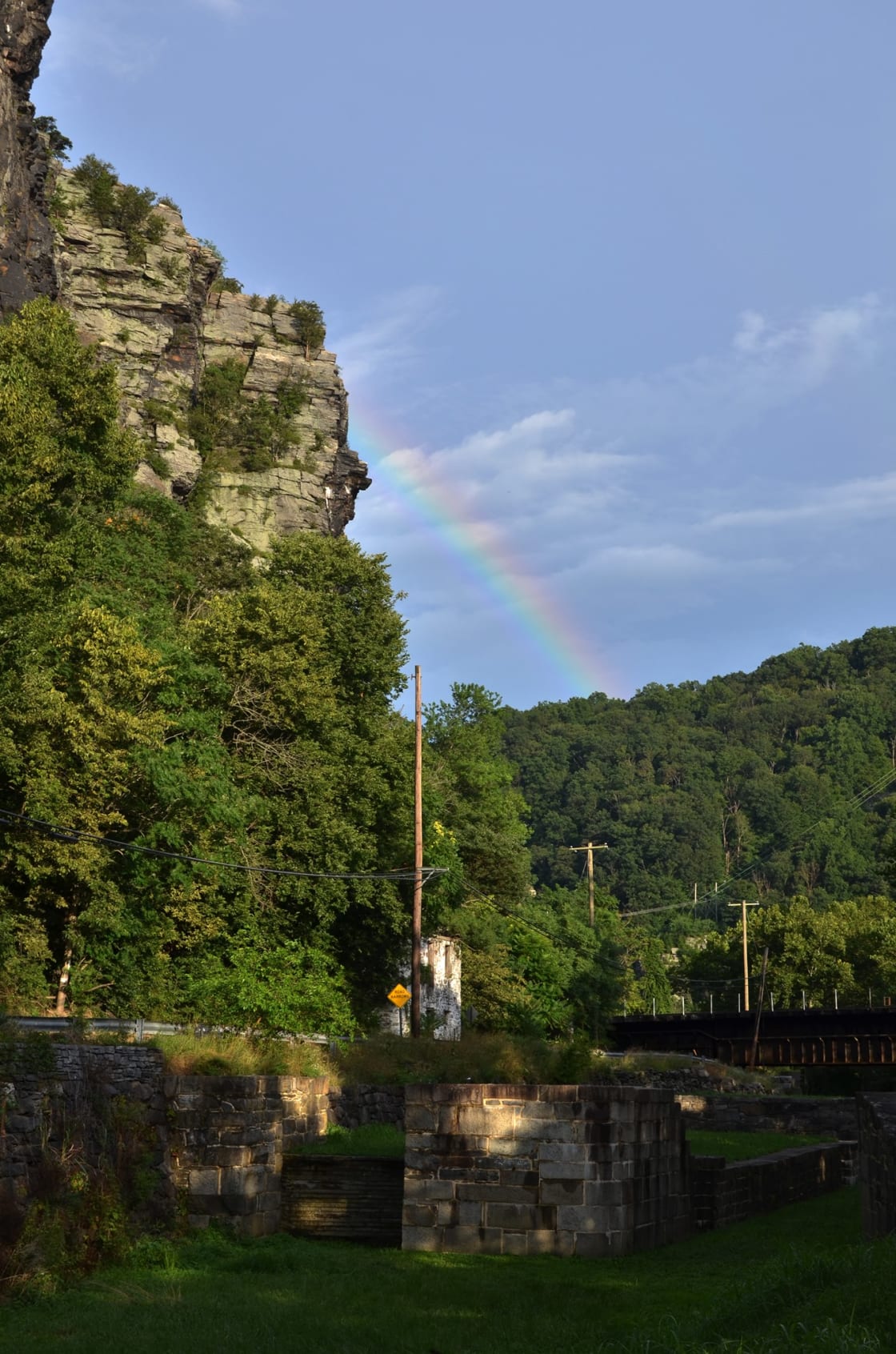 Maryland Heights where you can hiker to top or rock climb up the cliff.