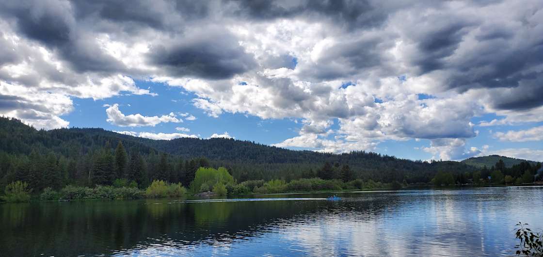 The lake