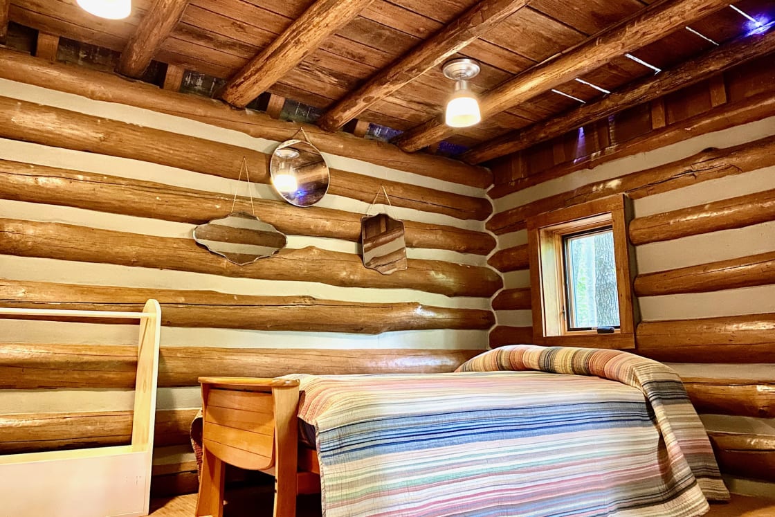 interior of the cabin.