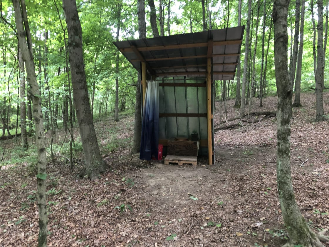 Outhouse/ composting toilet 