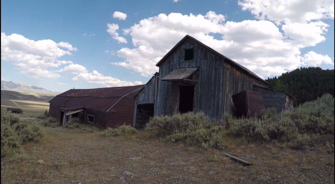Gilmore, Idaho was a silver mining town between the 1880's and 1929 when the power plant caught on fire. It has been a ghost town since the last residence left in the 1950's.