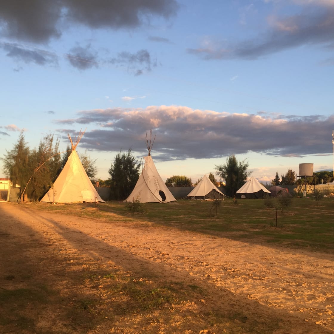 Private Tipis and belltents
