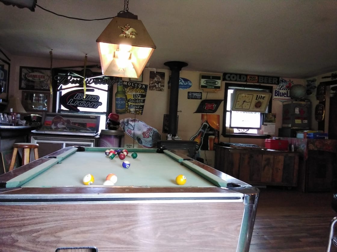 Available Pool Table. 