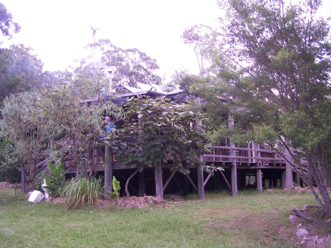 The main house at Winmurra, (campsite 50m away)